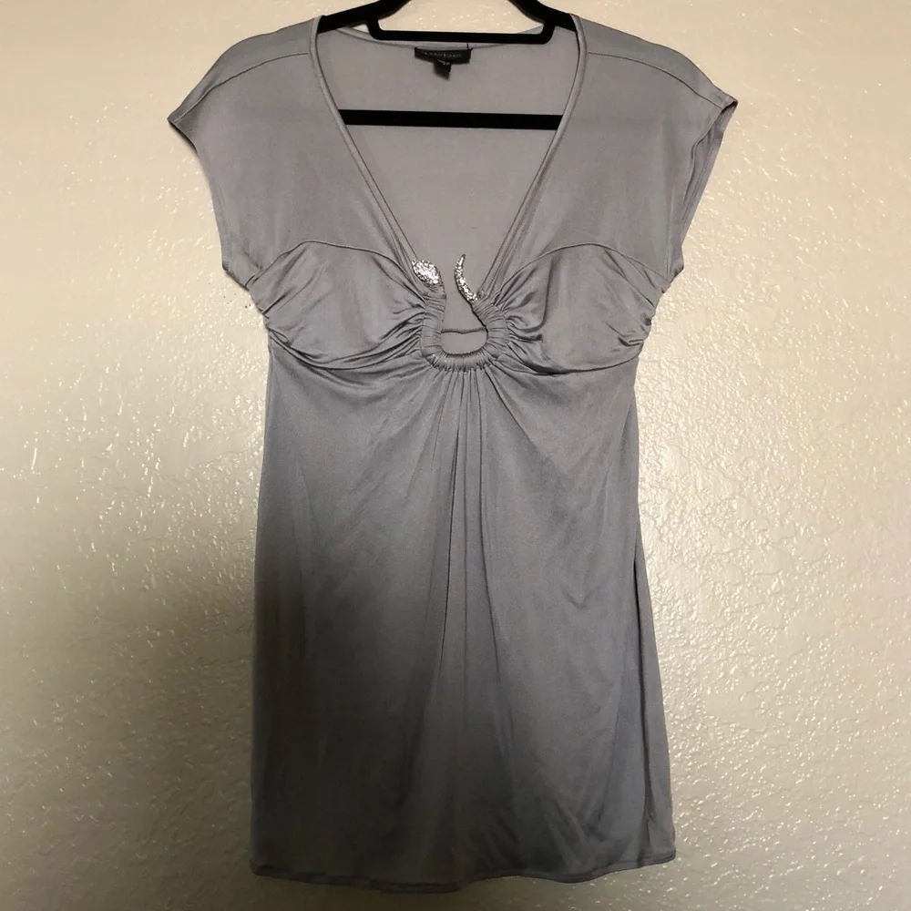 NEW! Bebe Crystal Jeweled Snake Top